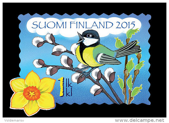 Finland 2015 Mih. 2368 Easter. Spring Twitter. Bird MNH ** - Unused Stamps