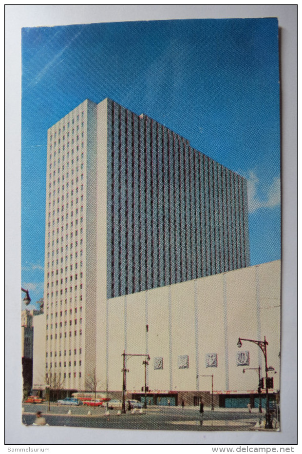 (8/7/100) AK "New York" The New York Coliseum At Columbus Circle - Autres Monuments, édifices