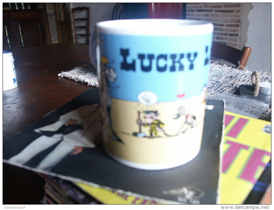 LUCKY LUKE  MUG LUCKY LUKE   QUICK  MORRIS - Lucky Luke