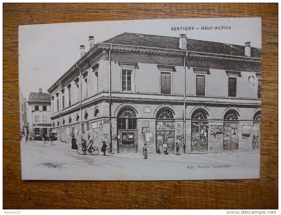 Xertigny , Hôtel De Ville """ Carte Animée "" - Xertigny