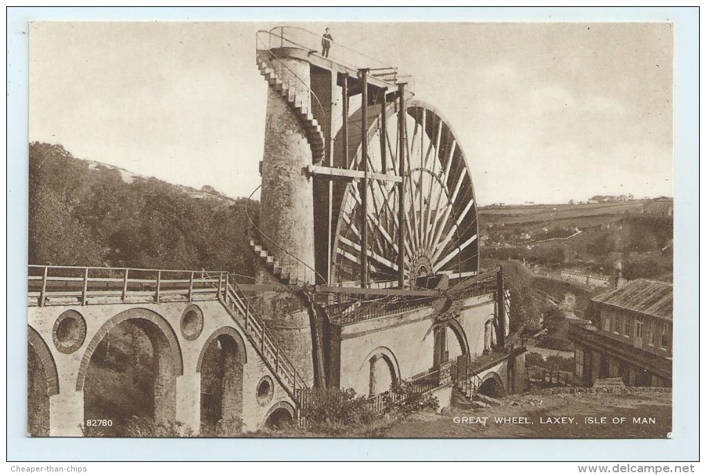 Great Wheel, Laxey, Isle Of Man - Isle Of Man