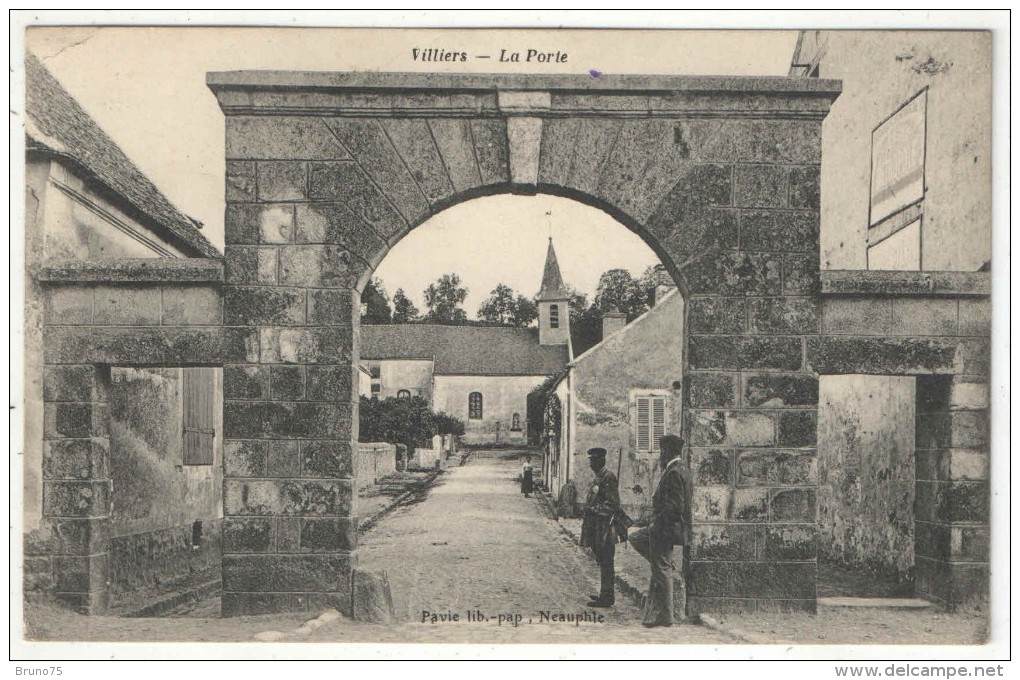 78 - VILLIERS-SAINT-FREDERIC - La Porte - Edition Pavie - Other & Unclassified