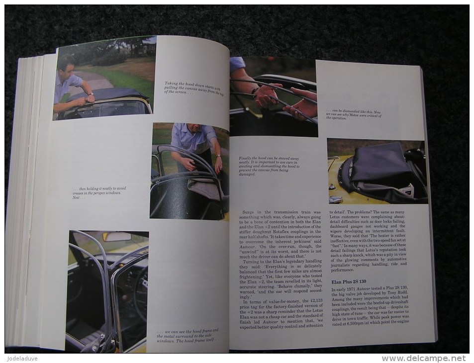 LOTUS ELAN The Complete Story Mike Taylor Cars Automobile Voiture Sport Elan Sprint Car