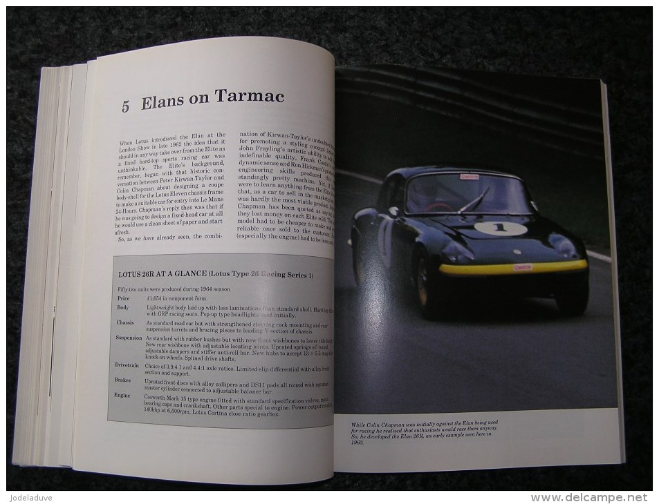 LOTUS ELAN The Complete Story Mike Taylor Cars Automobile Voiture Sport Elan Sprint Car