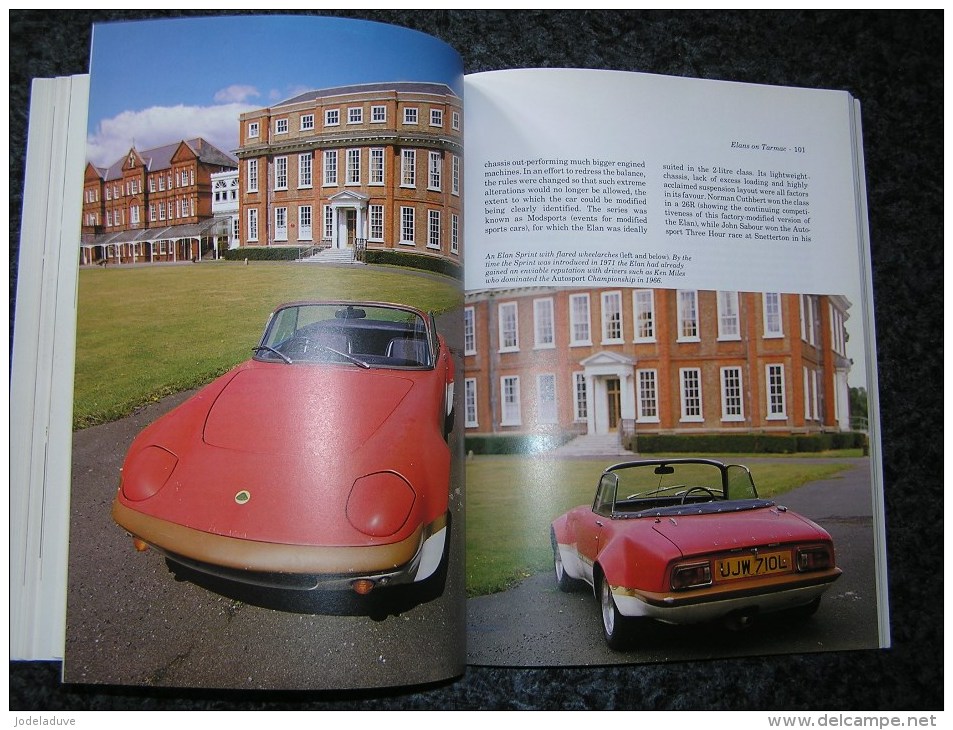 LOTUS ELAN The Complete Story Mike Taylor Cars Automobile Voiture Sport Elan Sprint Car