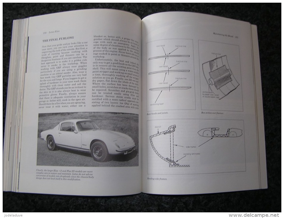 LOTUS ELAN The Complete Story Mike Taylor Cars Automobile Voiture Sport Elan Sprint Car