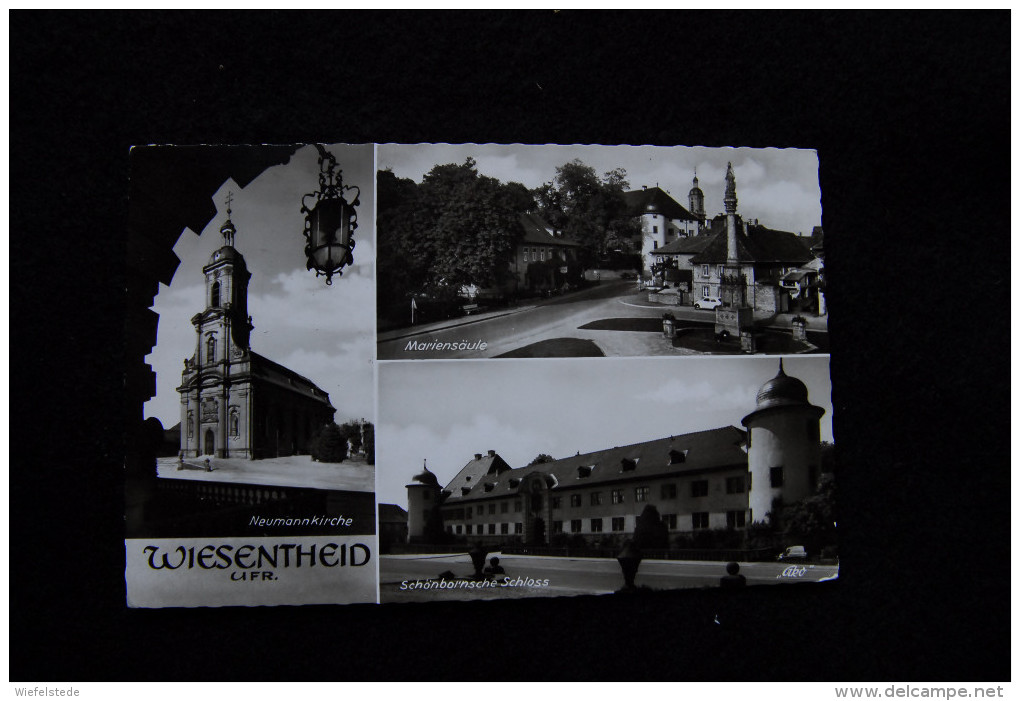 A515 - BAYERN - Unterfranken - Wiesentheid => Ungelaufen Blanko Ca. 1950 - Kitzingen