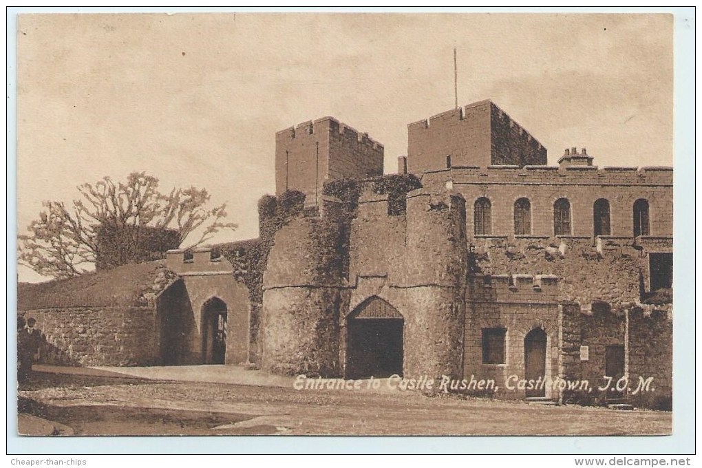 Castletown - Entrance To Castle Rushen - Isle Of Man