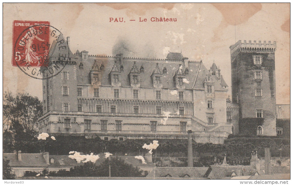 PAU LE CHATEAU PSEUDO ENTIER PRIVE CAD TOULOUSE GARE                TDA102 - Enteros Privados