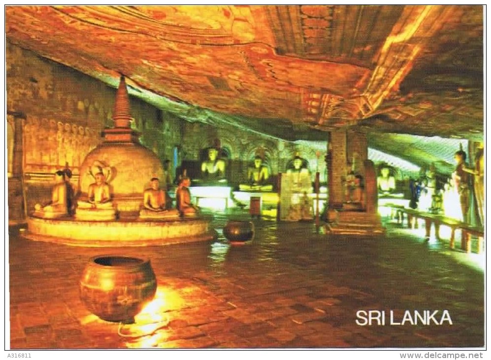 Cpm    SRI LANKA  DAMBULLA CAVE TEMPLE - Tadzjikistan