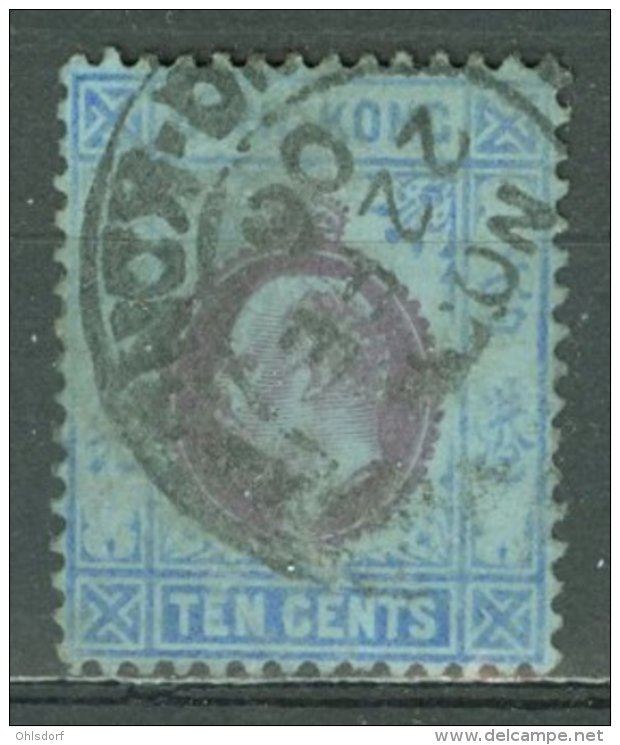 HONG KONG 1903: SG 67 / YT 67, O - FREE SHIPPING ABOVE 10 EURO - Oblitérés