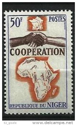 Niger YT 149 " Coopération Avec La France " 1964 Neuf** - Níger (1960-...)