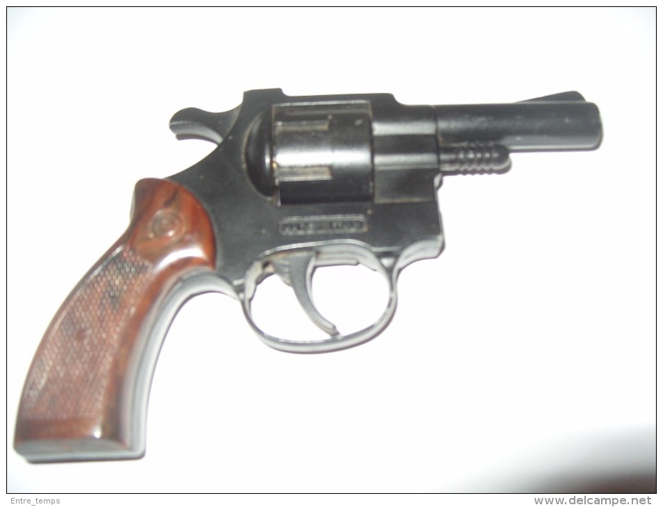 Pistolet  Revolver  Arme Alarme    6 Mm - Armes Neutralisées