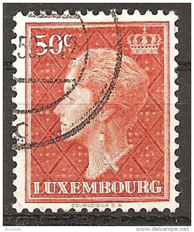 Mi. 588 O - 1948-58 Charlotte De Profil à Gauche