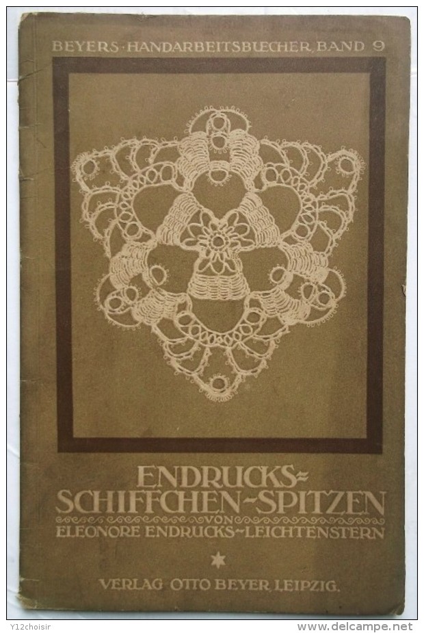 LIVRE COUTURE BEYERS HANDARBEITSBUCHER DES DEUTSCHEN MODEN ZEITUNG . BRODERIE - Sewing