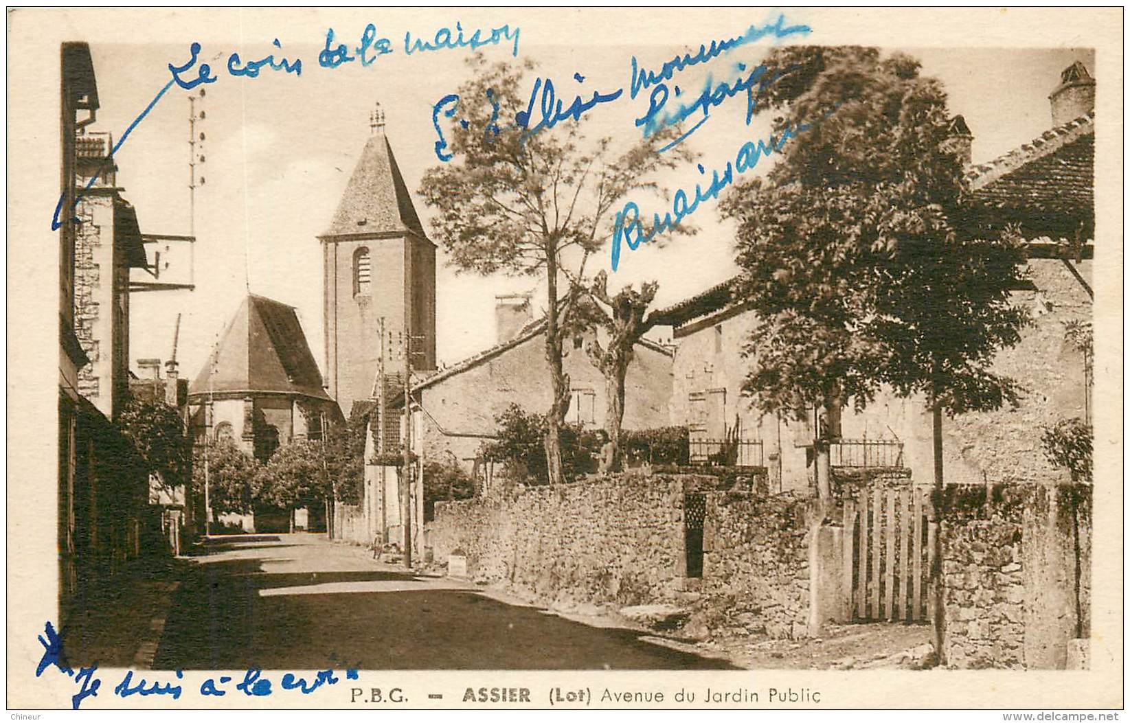 ASSIER AVENUE DU JARDIN PUBLIC - Assier