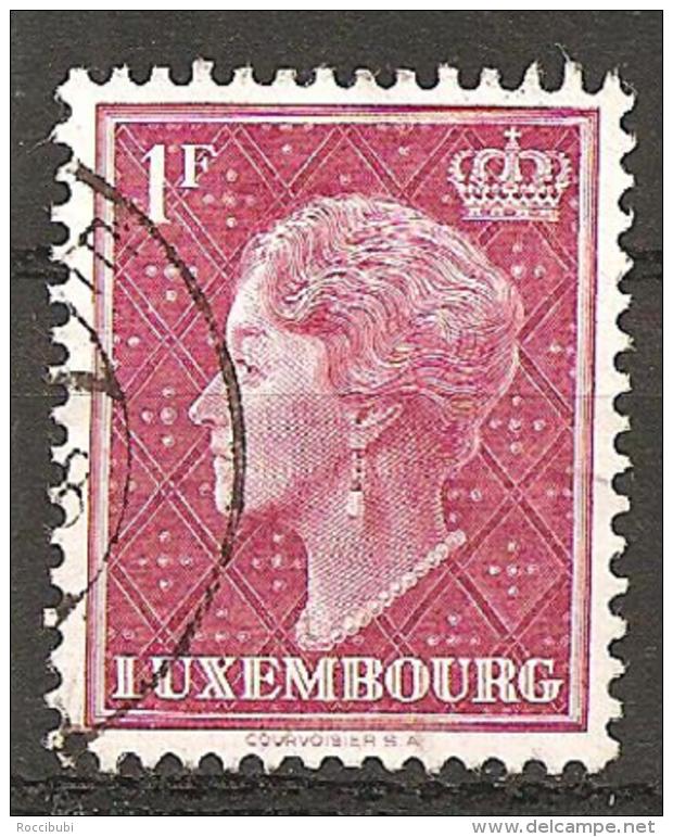 Mi. 449 O - 1948-58 Charlotte De Profil à Gauche