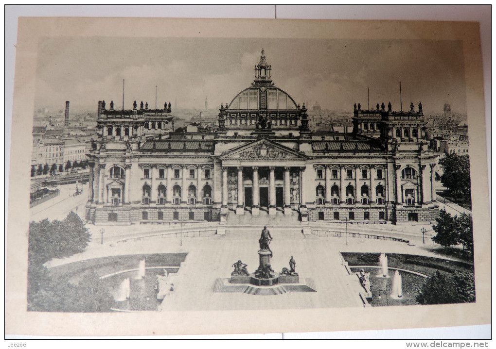 Carte Postale Berlin Reichstagsgebäude,palais Du REICHSTAG - Tiergarten