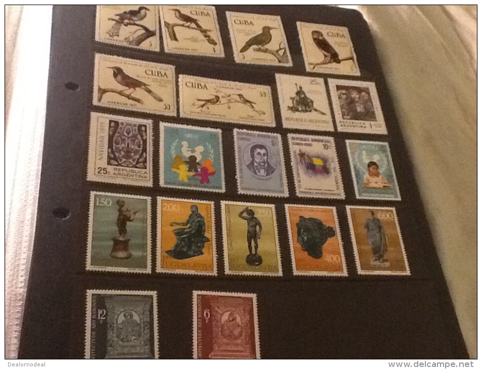 Cuba Birds, Dominican Republic, Yugoslavia - Collections (without Album)
