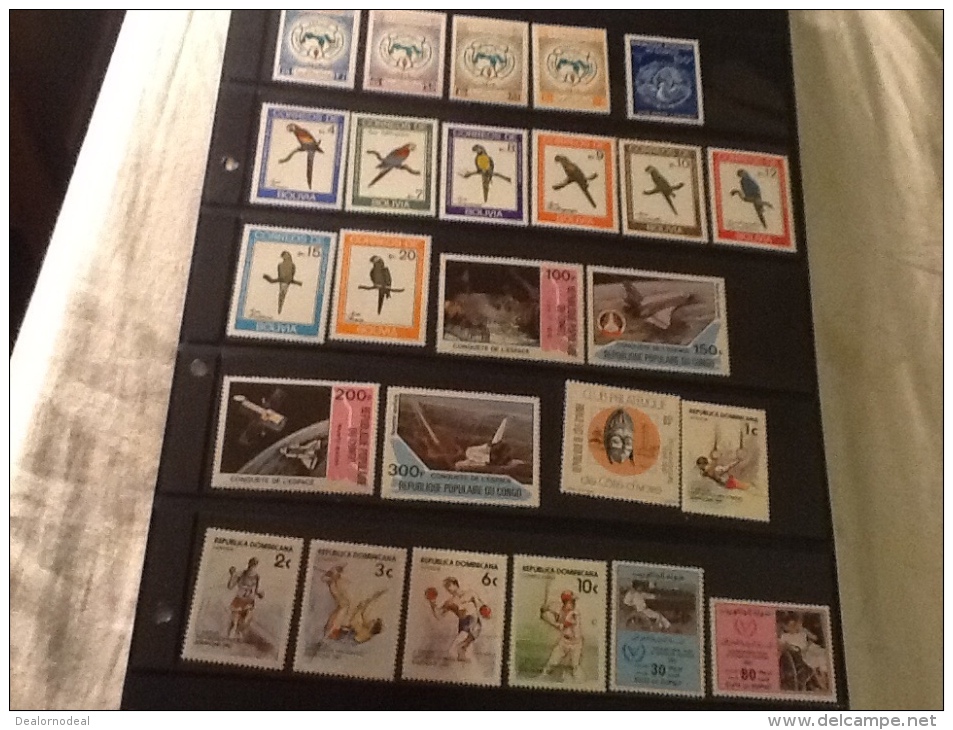 Bolivia, Congo, Kuwait, Egypt, Malaysia - Collections (without Album)