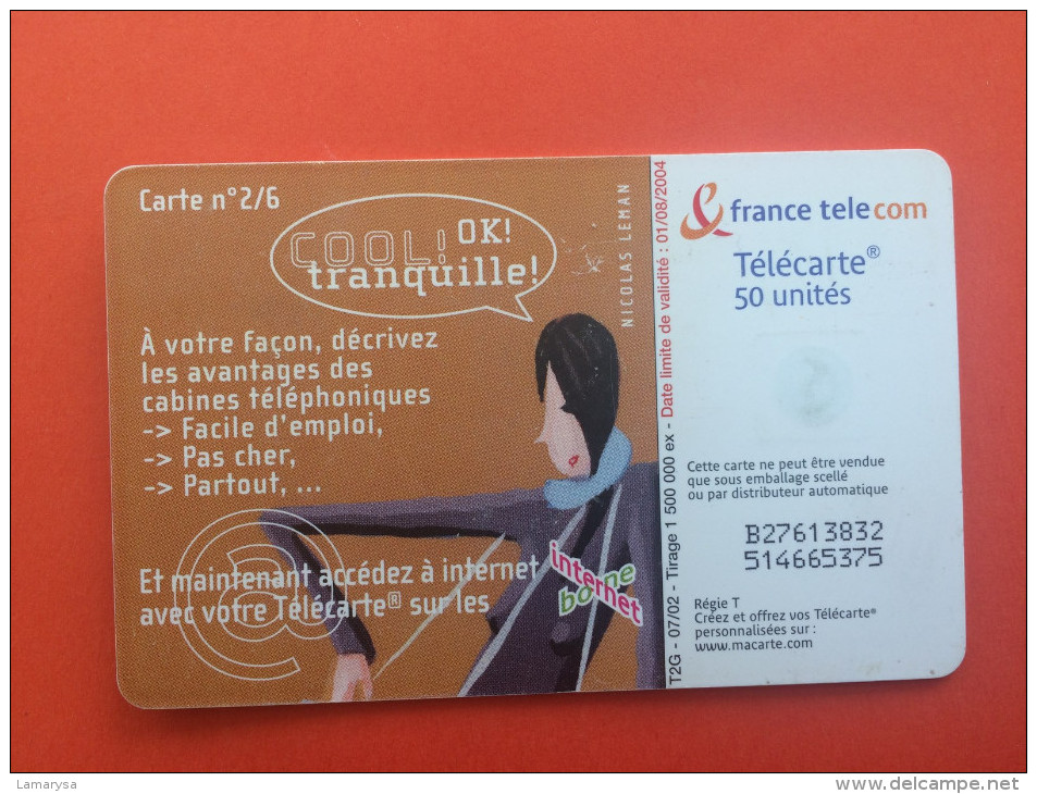 TELECARTE 50* ILLUSTRATION DESSIN BD DE LA PARISIENNE DE KIRAZ DESSINATEUR DES ANNEES 50 =>FRANCE TELECOM - Comics