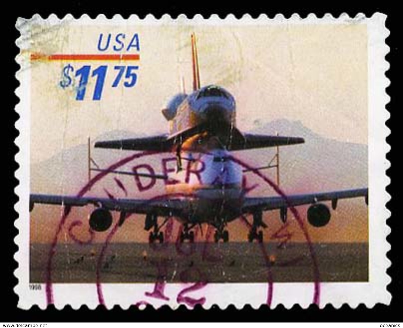 Etats-Unis / United States (Scott No.3262 - Piggyback Space Shuttle) (o) - Oblitérés