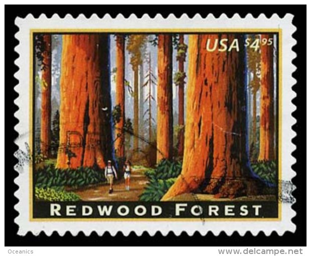 Etats-Unis / United States (Scott No.4378 - Red Wood Forest) (o) TB / VF - Autres & Non Classés