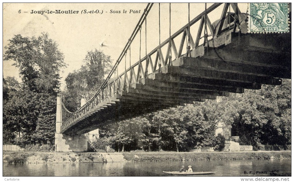 95 JOUY Le MOUTIER Sous Le Pont - Jouy Le Moutier