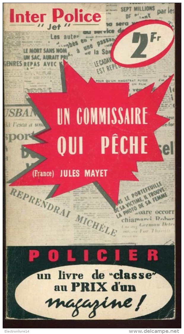 Inter Police 113 Mayet Un Commisaire Qui Peche - Presses Internationales