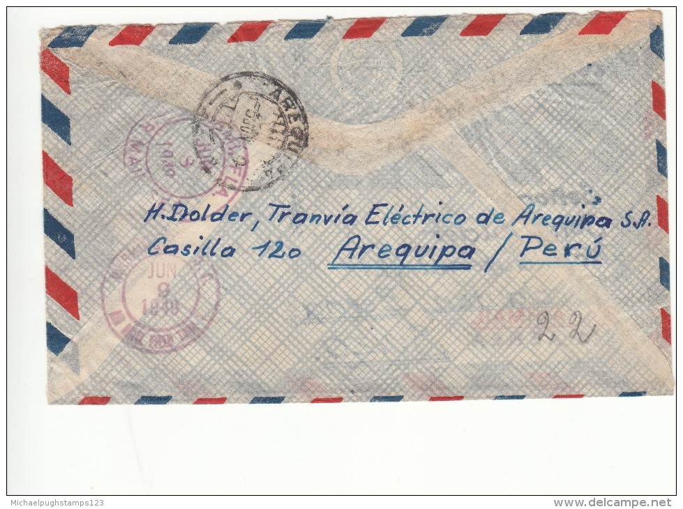 Peru / Airmail / Switzerland