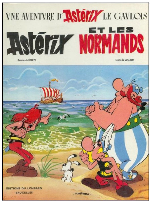 No PAYPAL !! : Albert Uderzo Et René Goscinny ASTERIX 9 Astérix Les Normands , RARE BD Éo Lombard ( Eo Belge ) 1966 TTBE - Editions Originales (langue Française)