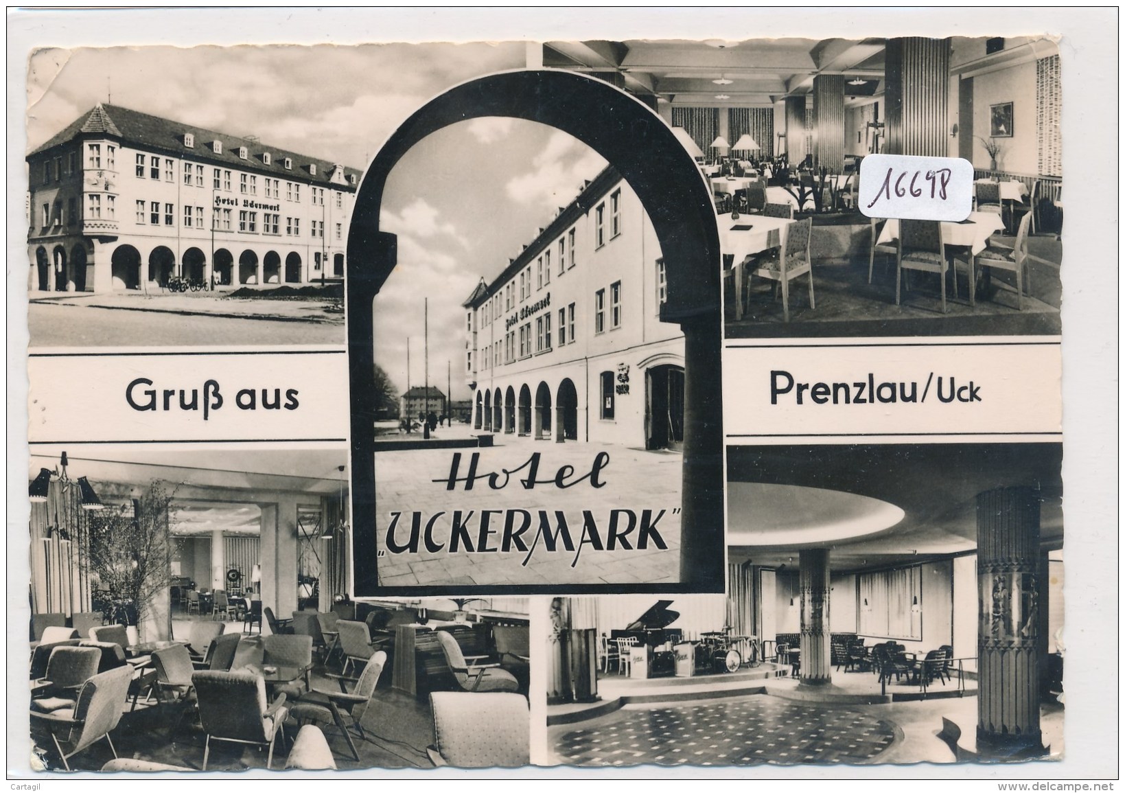 CPM GF -  16698-Allemagne - Prenzlau - Multivues Hôtel Uckermark-Envoi Gratuit - Prenzlau