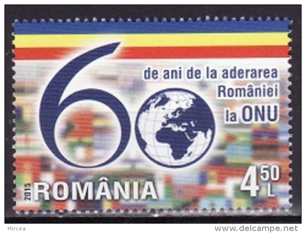 Roumanie 2015 - Roumanie - ONU 1v.neuf** - Unused Stamps