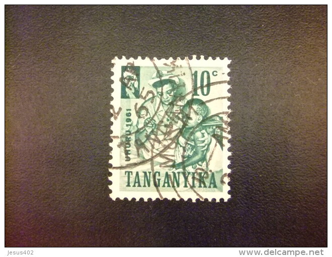 TANGANYIKA INDEPENDENT REPUBLIC 1961 ETAT INDÉPENDANT Yvert N&ordm; 41 &ordm; FU -  SG N&ordm; 109 &ordm; FU - Tanganyika (...-1932)