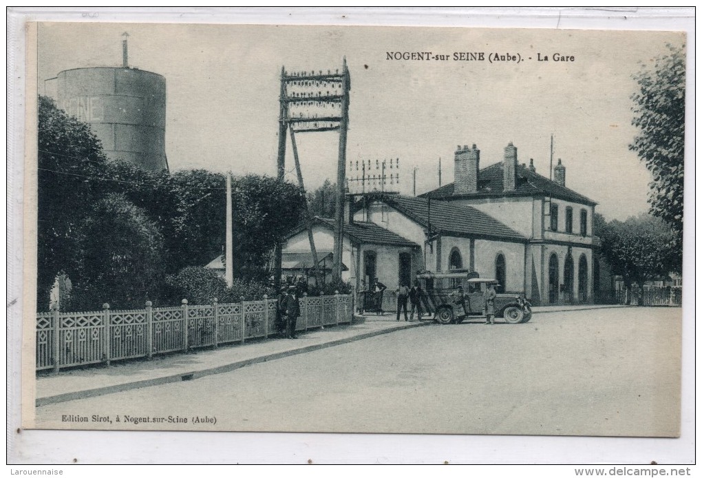 10 - NOGENT SUR SEINE - La Gare - Nogent-sur-Seine