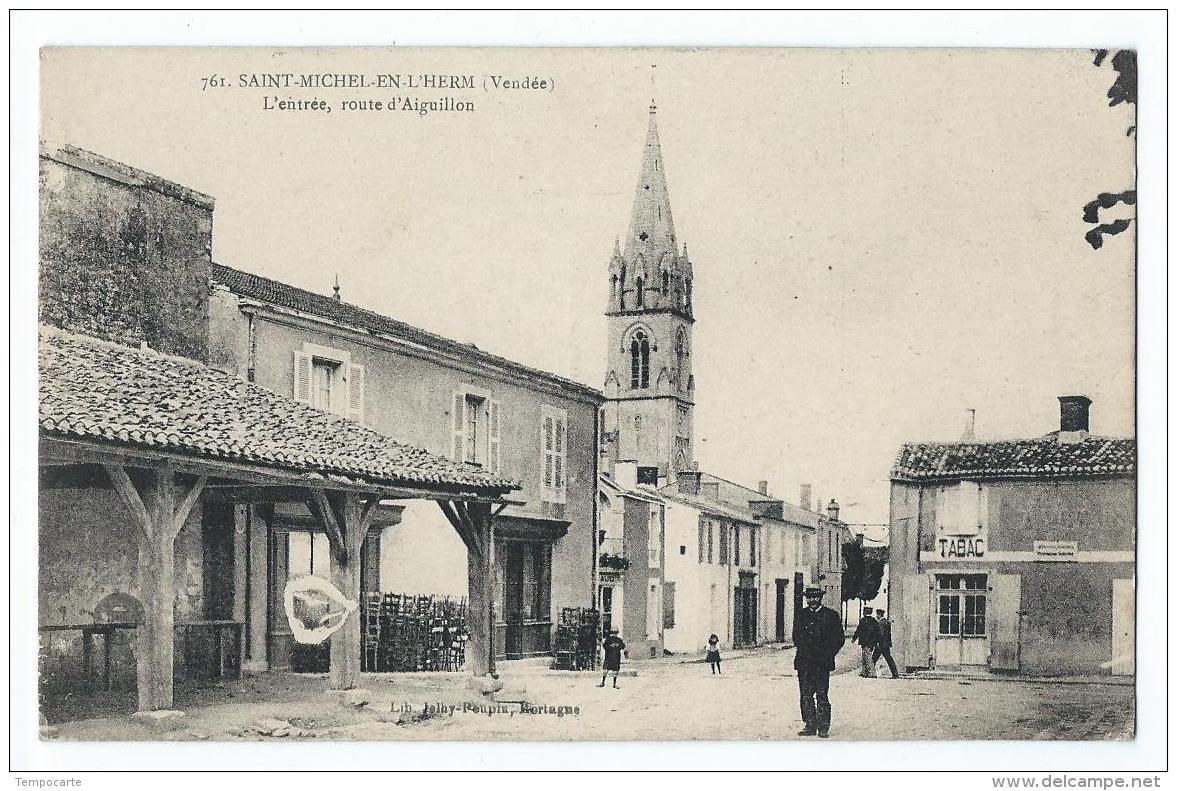 Saint-Michel-en-l'Herm - L'Entrée, Route D'Aiguillon - Saint Michel En L'Herm