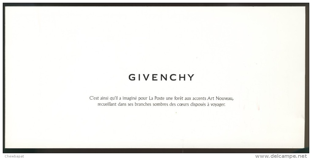 Invitation Givenchy + Enveloppe FDC 06.01.2007 - 2000-2009