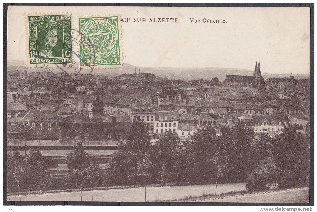 LUXEMBURG ,   OLD POSTCARD - Esch-Alzette