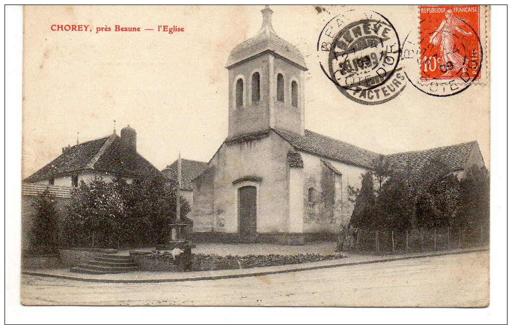 Côte D'Or : Chorey : Eglise - Autres & Non Classés