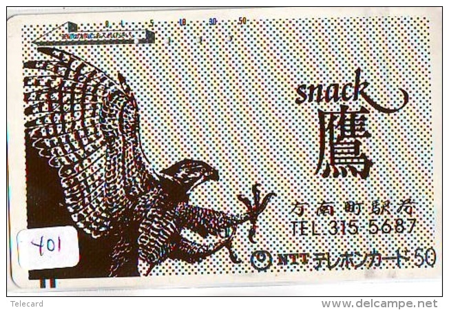 EAGLE - AIGLE - Adler - Arend - Águila - Bird - Oiseau (401) Barcode 110-011 Ancienne Japan - Adler & Greifvögel