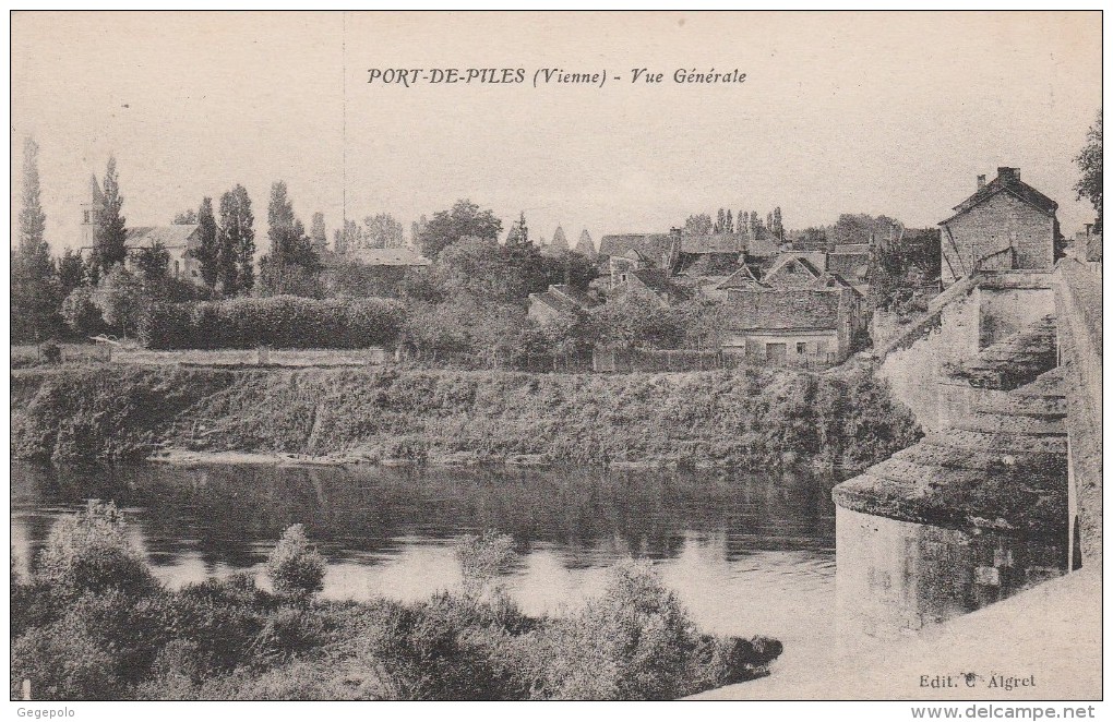 PORT DE PILES - Vue Générale ( à Destination De Tripoli ) - Autres & Non Classés