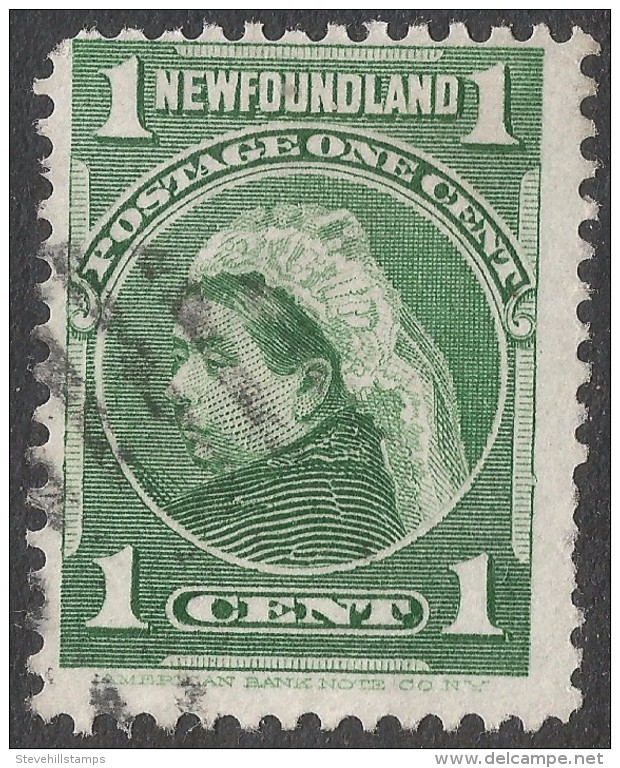 Newfoundland. 1897-1918 Definitives. 1c Used SG 85a - 1865-1902