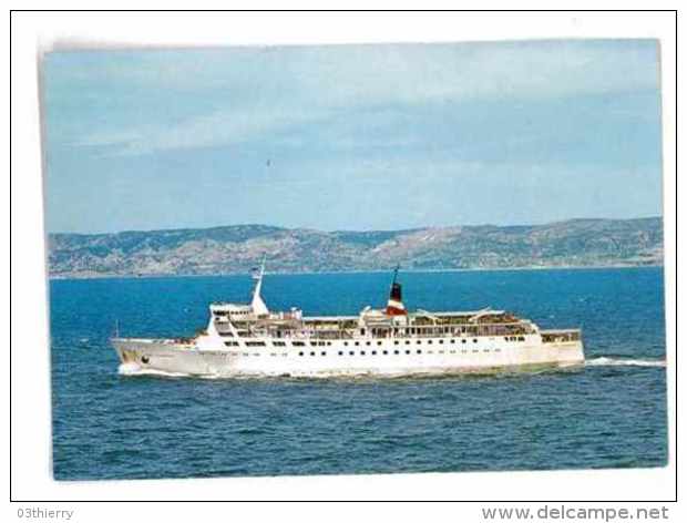 CPSM BATEAU PAQUBOT CAR-FERRIES FRED SCAMARONI - Steamers