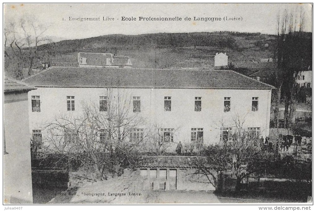 LANGOGNE (48) école Professionnelle - Langogne