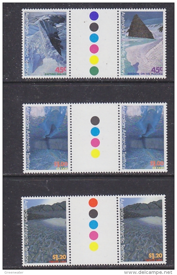 AAT 1996 Landscaps/Landforms Gutter ** Mnh (27789) - Unused Stamps