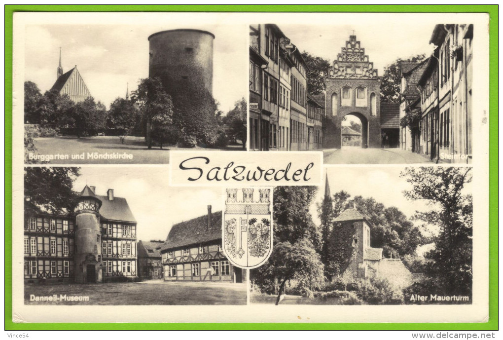 SALZWEDEL - Mehrbildkarte Echt Foto - Salzwedel