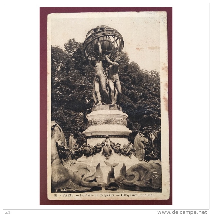 Paris   Fontaine De Carpeaux  91  Guy - Standbeelden