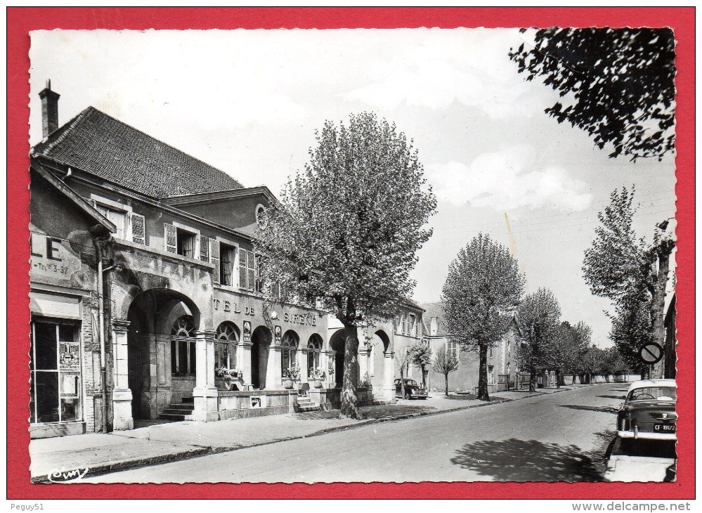 55. Etain. Hôtell De La Sirène. Pub Bière Amos. Coca-Cola. 1960 - Etain