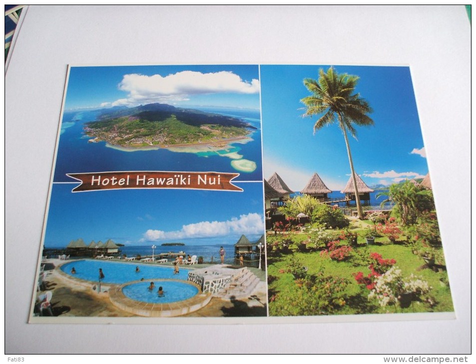 Hotel Hawaiki-nui Raiatea Tahiti, Polynésie, Océanie - Tahiti