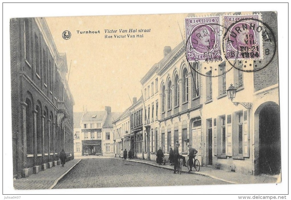 TURNHOUT (Belgique) Rue Victor Van Hal Animation - Turnhout